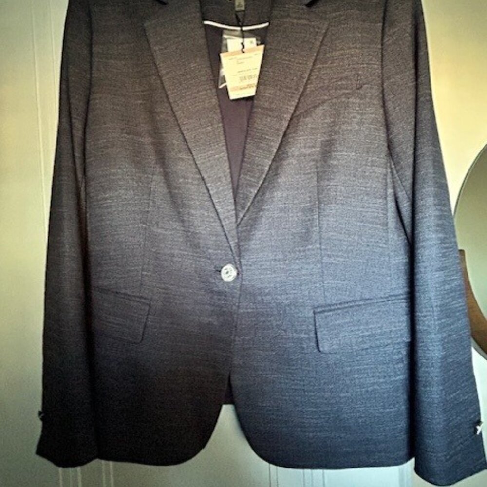 Anne Klein Blue Blazer, Size 12